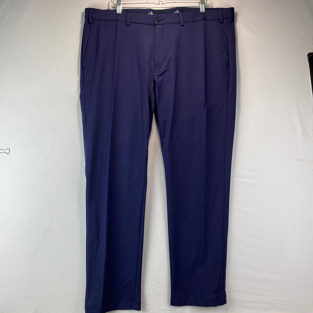 Lauren Ralph Lauren Performance Dress Pants Mens 40x30 Navy Blue Cotton Stretch